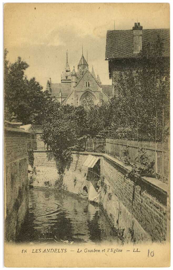 Ressource Andelys Les Le Gambon Et L Eglise Mnesys