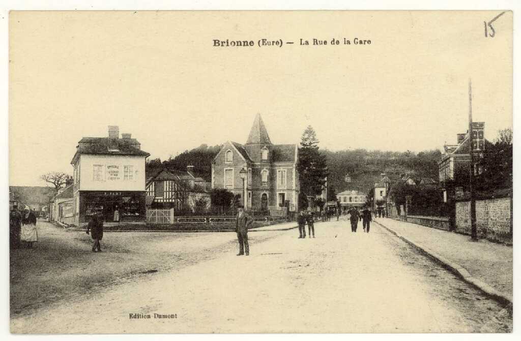 Ressource Brionne La Rue De La Gare Mnesys