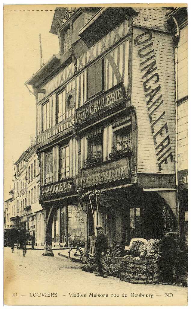 Ressource Louviers Ville Vieilles Maisons Rue Du Neubourg