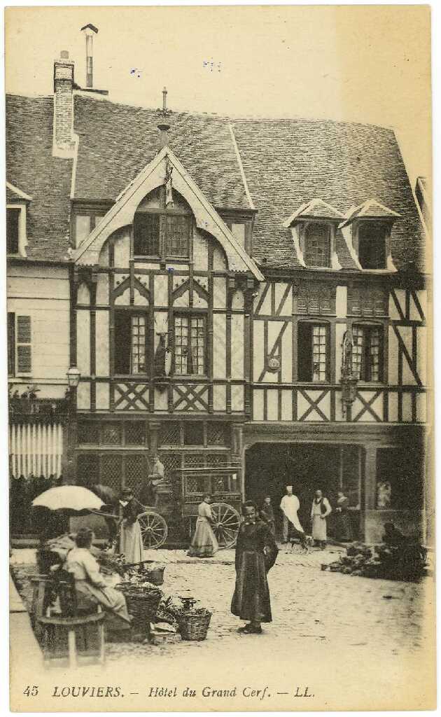 Ressource Louviers Ville Hôtel du Grand Cerf Mnesys