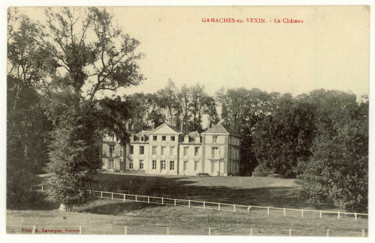 Gamaches-en-Vexin. Le Château.
