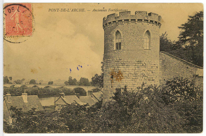 Pont-de-l'Arche. Anciennes Fortifications.