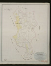 Bosc-Renoult-en-Ouche. Tableau d'assemblage _ du Plan Parcellaire de la Commune de Bosc-Renoult. _ Canton de Beaumesnil - Bernay - Eure. _ Terminé sur le terrain le 20 mars 1833 sous l'administration de M. A. Passy, Préfet _ M. Mahaut, maire _ en sous la Direction de M. Marel, Directeur des Contributions directes. _ M. Le Fébure, Géomètre Chef. _ Par M. Caffin, Géomètre de 1re classe.