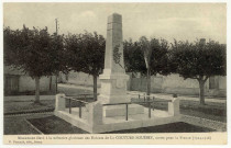 Couture-Boussey (La). Monument élevé à la mémoire glorieuse des Enfants de la Couture-Boussey, morts pour la France (1914-1918).