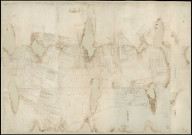 Chavigny-Bailleul - "Carte du fief du … Chavigny entre la … du Deffens". Seigneurie de Bailleul. *