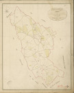Portes. Tableau d'assemblage _ du Plan Parcellaire de la Commune de Portes _ Canton de Conches - Evreux - Eure. _ Terminé sur le Terrain le 12 Mai 1859 , sous l'administration de M. Janvier, Préfet _ M. Renaud, Maire _ sous la Direction de M. Masson, Directeur des Contributions directes _ M. Lefébure, Géomètre en Chef. _ Par M. Martin, Géomètre de 1re classe.