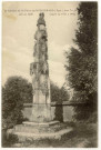 Bosguérard-de-Marcouville. Calvaire de St Pierre de Bosguérard haut 7m20 fait en 1500 réparé en 1773 à 1866.