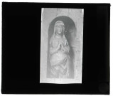 Église de Faverolles-la-Campagne (Eure), statue en bois de Saint-Avoye.