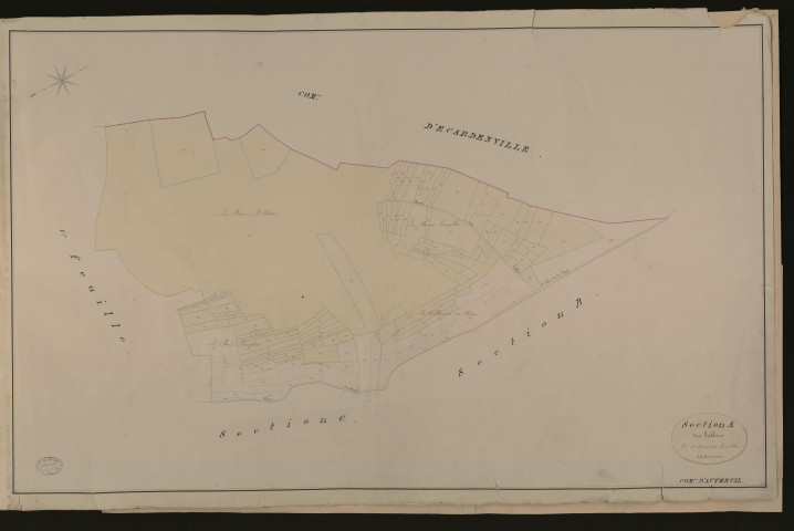 Autheuil. Section A _ des Sablons _ 2e et dernière Feuille