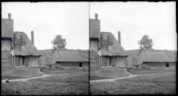 Grange et chaumière de la campagne normande. (idem 4828)