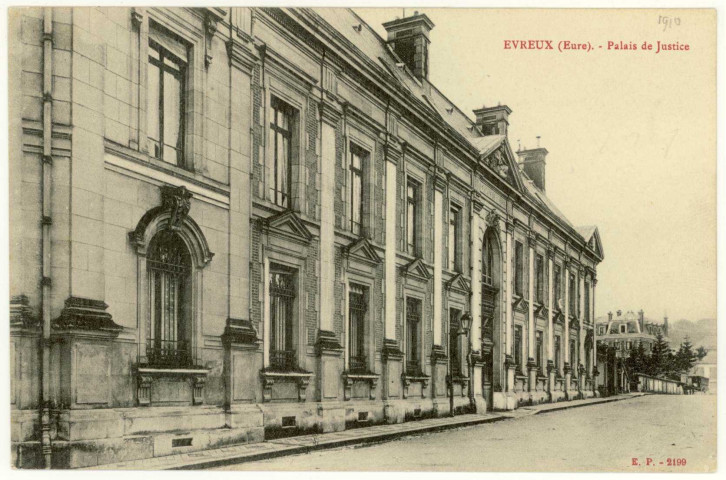 Evreux-Ville. Palais de Justice.