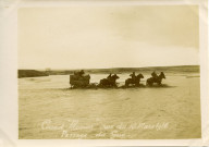 "Oued Mcoun" crue du 10 Mars 1916. Passage du Gué