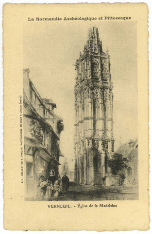Verneuil-sur-Avre. Eglise de la Madeleine.