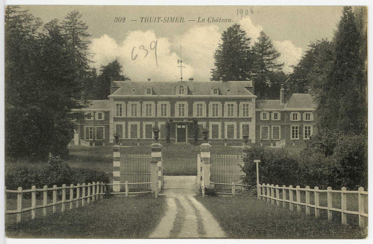 Thuit-Simer (Le). Le Château.