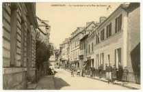 Cormeilles. La Gendarmerie et la Rue de Lisieux.