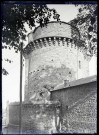 Tour du château ou ancien donjon de l'ancienne prison de Montfort-sur-Meu (Ille-et-Vilaine).