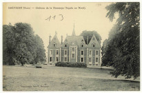 Brétigny. Château de la Houssaye (façade Nord).