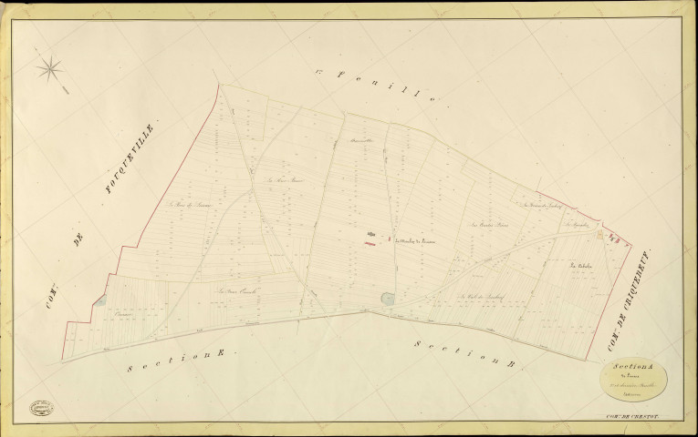Crestot. Section A _ de Limare _ 2e et dernière feuille