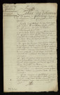 Ville de Quillebeuf _ Cahier manuscrit.