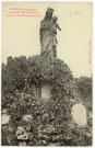 Aubevoye. Statue de Notre Dame d'Aubevoye élevée par M. Alaboisette en 1883.