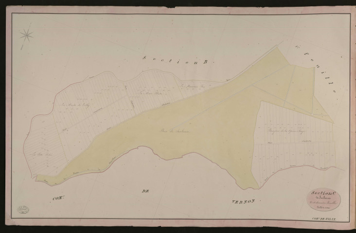 Tilly. Section C _ de Saulseuse _ 2e et dernière Feuille