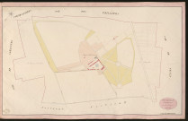 Authevernes. Section A _ de Bois d'Ennements _ Feuille Unique
