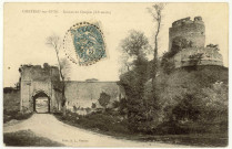 Château-sur-Epte. Ruines du Donjon (XIe siècle).