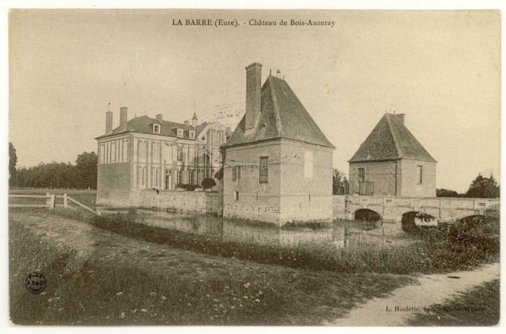 Bois-Anzeray. Château de Bois-Anzeray.