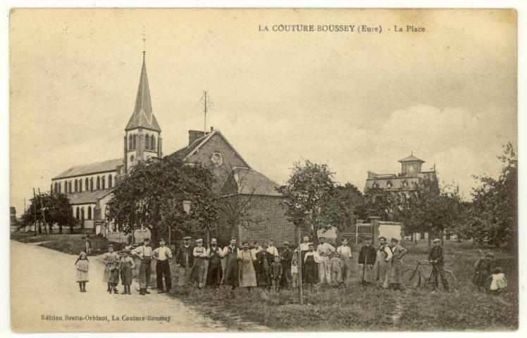Couture-Boussey (La). La Place.