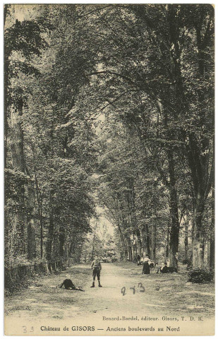 Gisors. Anciens boulevards au Nord.