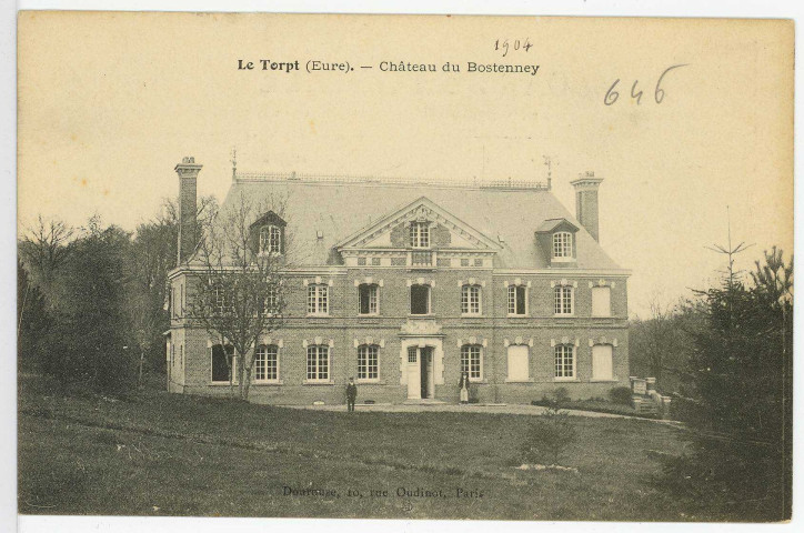 Torpt (Le). Château de Bostenney.