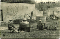 Divers. Scènes de la Vie Normande. - Bouilleur de Cru - Le Calvados.