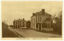 Fidelaire (Le). L'Hôtel de la Gare et la Gare.