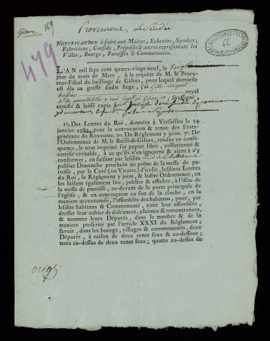 Provemont (com. di Chauvincourt).