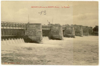 Amfreville-sous-les-Monts. Le barrage.