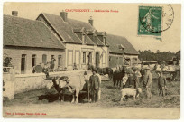Chauvincourt. Intérieur de Ferme.