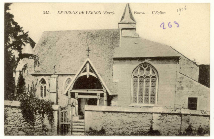 Fours-en-Vexin. L'Eglise.