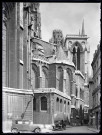 Abside (partie sud-est) de la cathédrale Notre-Dame de l'Assomption de Rouen (Seine-Maritime).