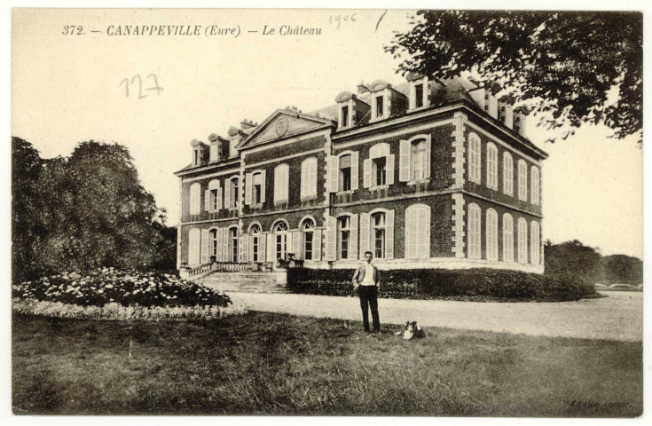 Canappeville. Le Château.
