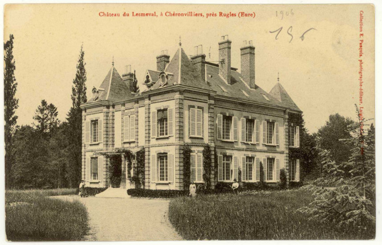 Chéronvilliers. Château de Lesmeval.