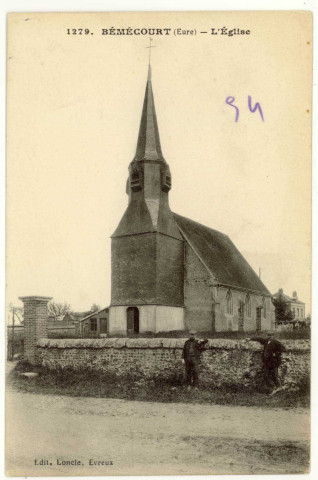 Bémécourt. L'Eglise.