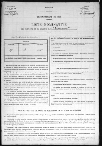 SANCOURT 1911