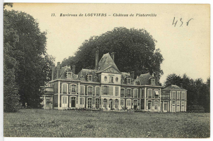 Pinterville. Château de Pinterville.