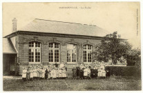 Berthouville. Les Ecoles.