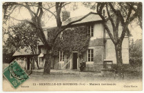 Berville-en-Roumois. Maison Normande.