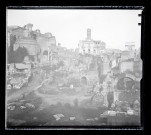Ruines et vestiges romains en Italie.