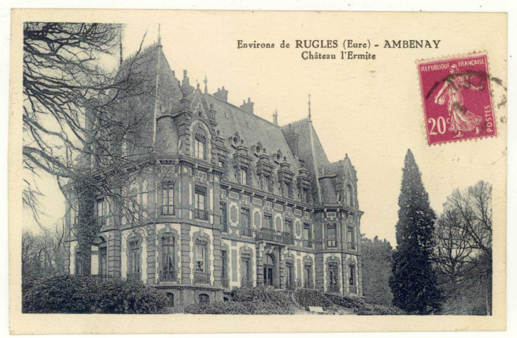 Ambenay. Château l'Ermite.