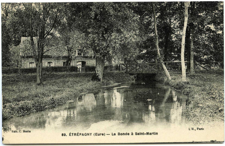 Etrépagny. La Bonde à Saint-Martin.