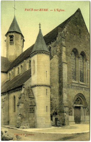 Pacy-sur-Eure. L'Eglise.