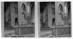 Autel de l'église abbatiale du Mont-Saint-Michel (Manche).